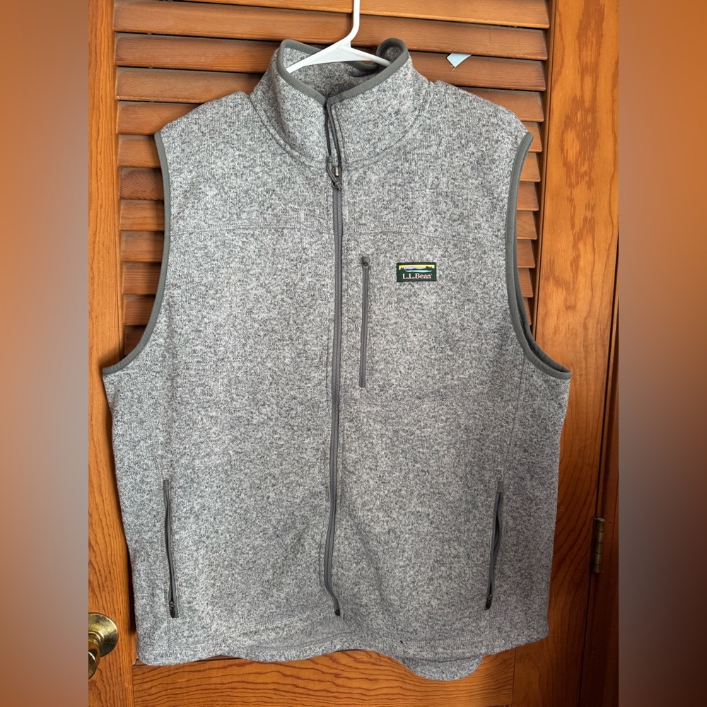 Men's Bean's Sweater Fleece Vest